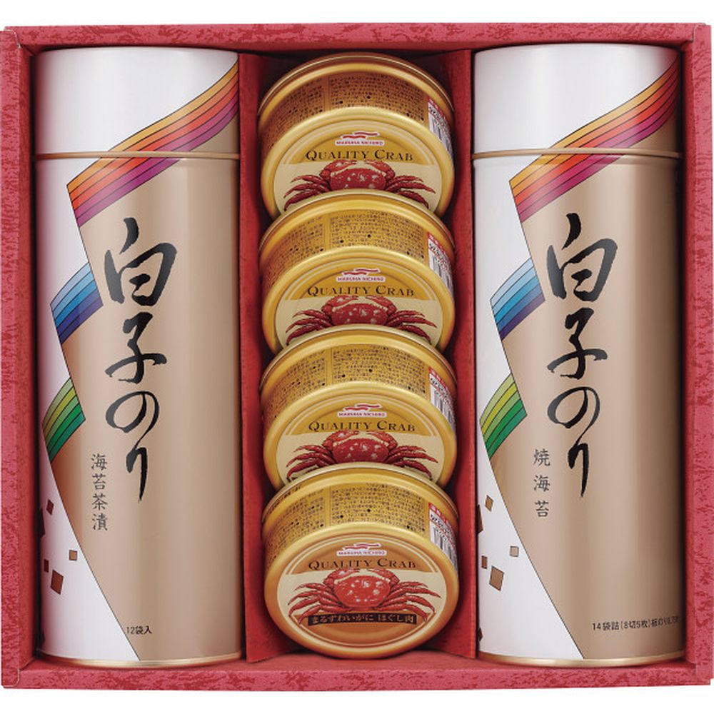 お返し 内祝い ギフト海苔 白子のり 白子のりのり・かに缶詰合せSN-500 新築 お礼 引越し 志 仏事 送料無料