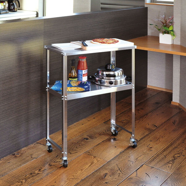 楽天市場】【足立製作所公式店】包丁スタンド付キッチン作業台 幅68cm