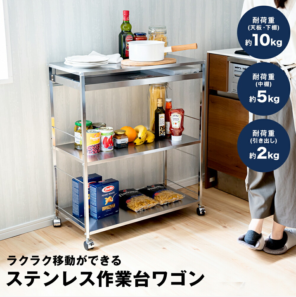 楽天市場】[IKEA/イケア/通販]FLYTTA フリッタ キッチンワゴン