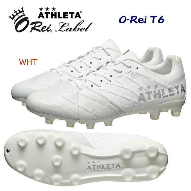 大売り出し ATHLETA アスレタ メンズシューズ 蹴球スパイク スパイク O-Rei T6 10016 色つや：WHT