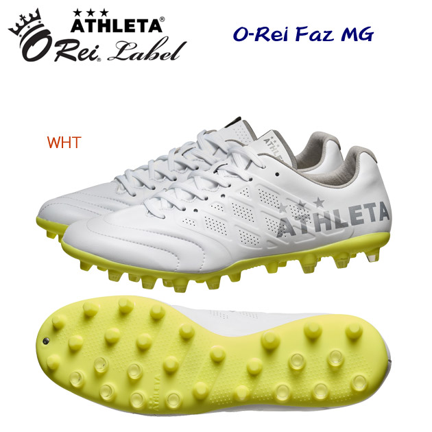 ATHLETA アスレタ メンズシューズ サッカースパイク スパイク O-Rei Faz MG(メンズ) 10026 カラー：WHT