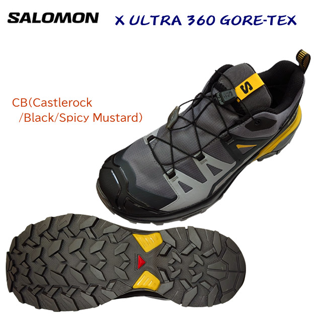 salomon サロモン メンズシューズ ゴアテックス ハイキングシューズ X ULTRA 360 GTX(メンズ ハイキングシューズ) L47740300|安達運動具店