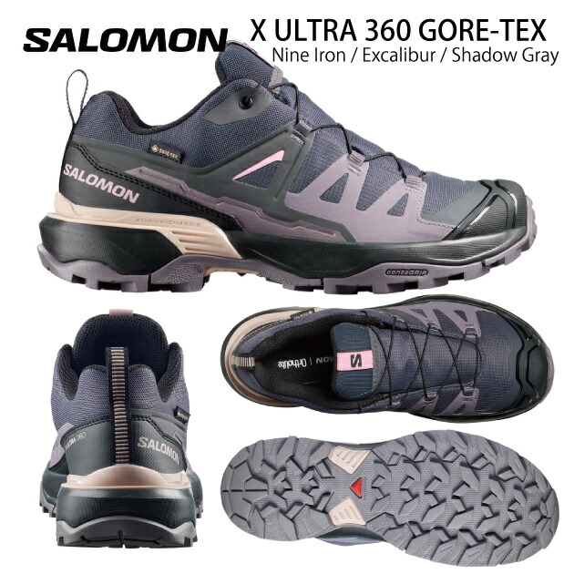 NEW salomon サロモン レディースシューズ ゴアテックス ハイキングシューズ X ULTRA 360 GTX W(レディース ハイキングシューズ) L49102300