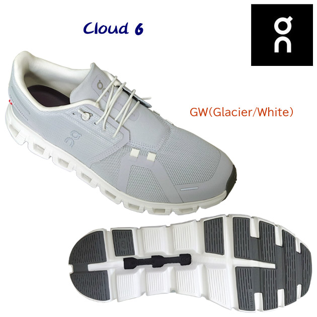 on オン メンズシューズ ランニングシューズ Cloud 6(メンズ) 3MF10070070 カラー:GW