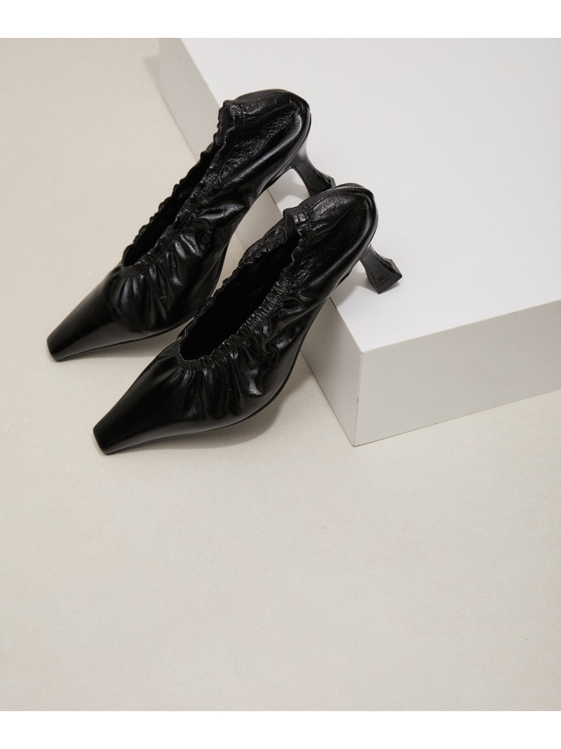 楽天市場】M.O.L レザーギャザーパンプス ADAM ET ROPE' FEMME