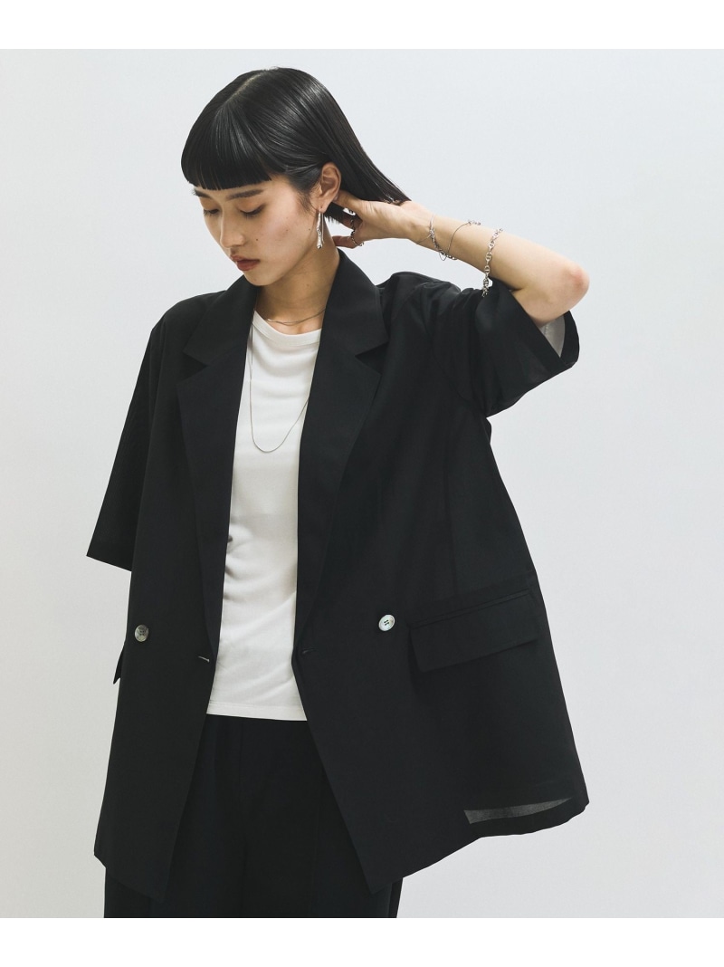 楽天市場】【雑誌掲載】シアーリネンオーバージャケット SALON adam et