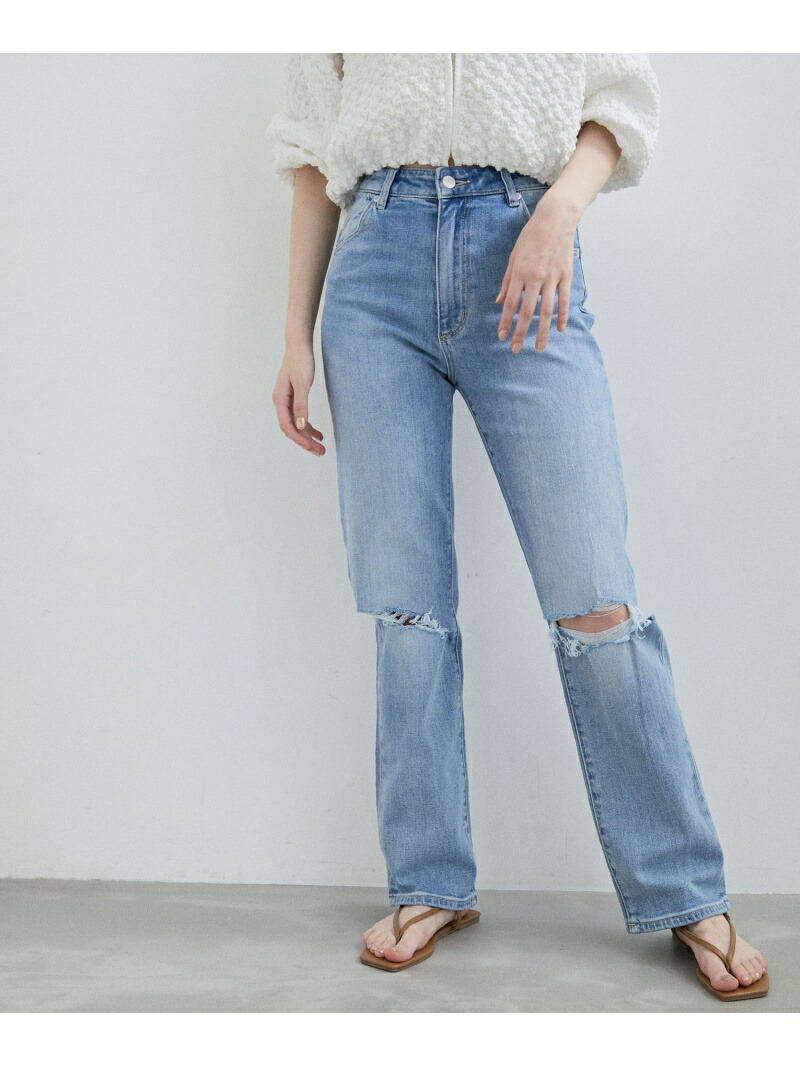 【SALE／40%OFF】【ROLLA'S】ORIGINAL STRAIGHT BLEEKER WORN ADAM ET ROPE' FEMME アダムエロペ パンツ ジーンズ・デニムパンツ ブルー【RBA_E】【送料無料】[ Fashion]