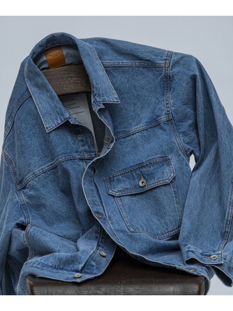 楽天市場】【NIKKE】デニム トラッカー ジャケット / ADAM ET ROPE