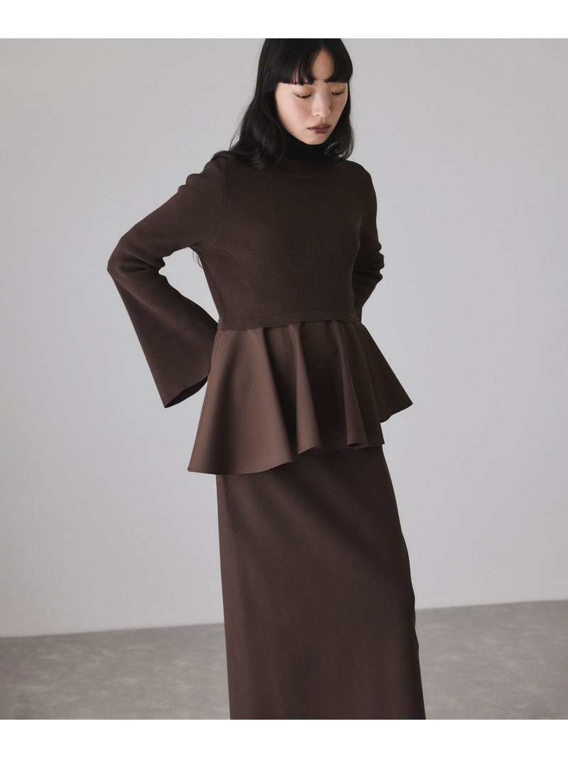 楽天市場】【WEB限定】フリルペプラムロングスリーブカットソー ADAM