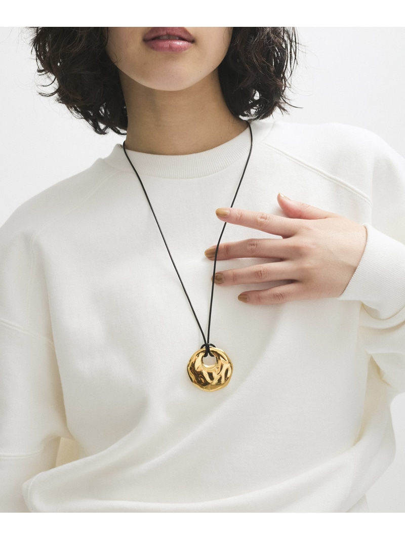 2WAYラウンドブローチ ADAM ET ROPE' FEMME アダムエロペ アクセサリー・腕時計 ブローチ・コサージュ・バッジ ゴールド シルバー【送料無料】[ Fashion]