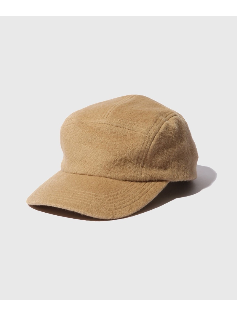 【SALE／50%OFF】【KIJIMA TAKAYUKI/キジマ タカユキ】ANGORA SHAGGY JET CAP ADAM ET ROPE' HOMME アダムエロペ 帽子 キャップ ブルー ブラック ブラウン【RBA_E】【送料無料】[ Fashion]