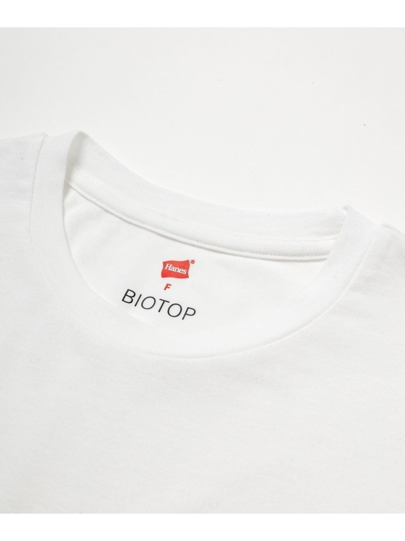 WOMEN【Hanes for BIOTOP】TRIBLEND CROPPED T-SHIRTS 2P (SOLID