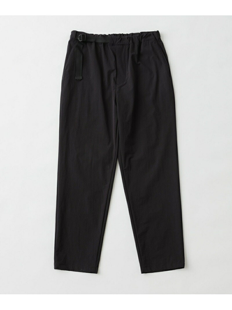 【TRAVEL COUTURE】ポータブルパンツ ADAM ET ROPE' HOMME アダムエロペ パンツ その他のパンツ グレー ブラック【送料無料】[ Fashion]
