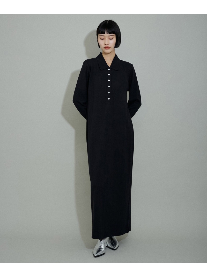 【SALE／30%OFF】【WEB限定】ポロシャツワンピース ADAM ET ROPE' FEMME アダムエロペ ワンピース・ドレス ワンピース ブラック レッド グレー ブラウン【RBA_E】【送料無料】[ Fashion]｜ADAM ET ROPE&rsquo;