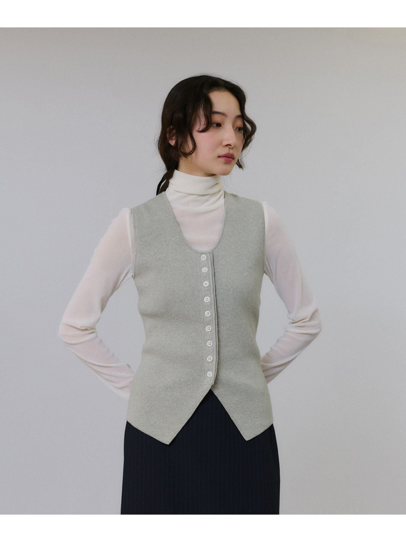 【ADAM ET ROPÉ FEMME】クロシェレースジレ 楽天市場】クロシェレースジレ ADAM ET ROPE' FEMME