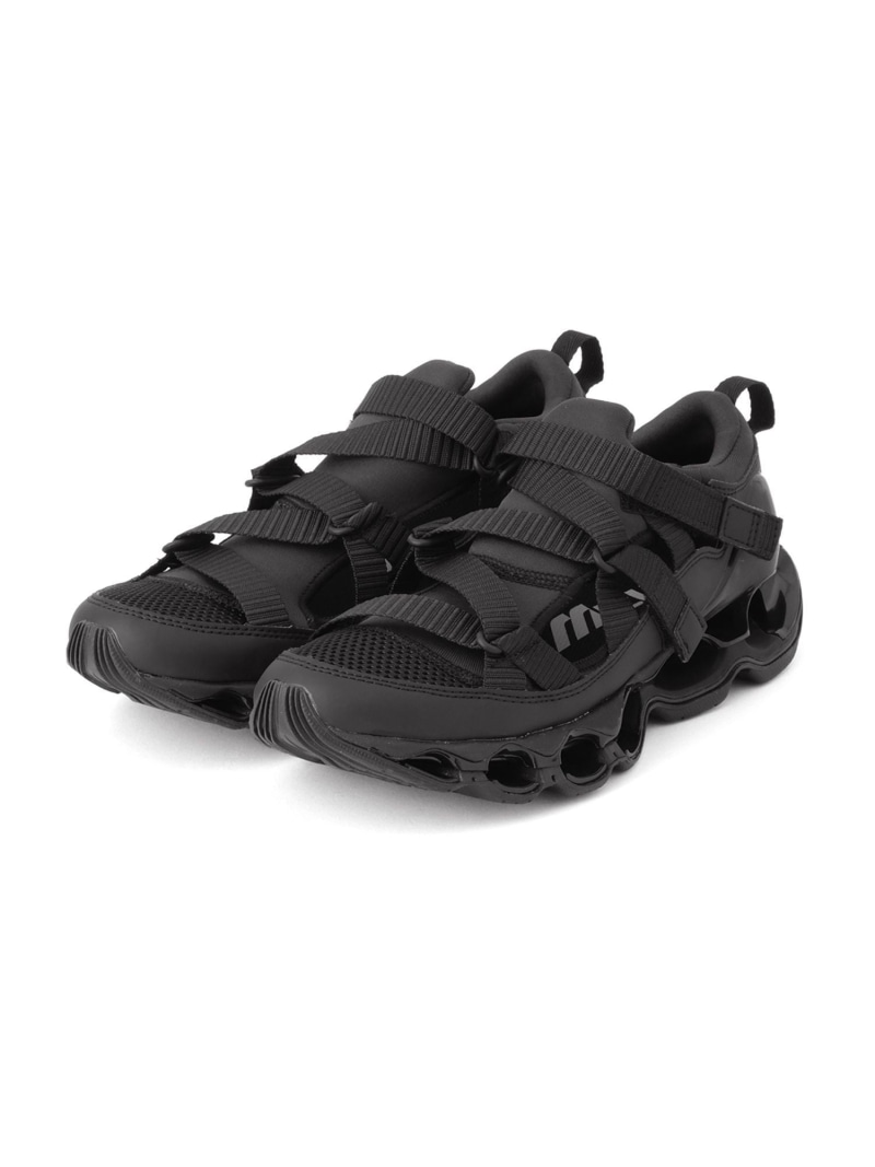 【MIZUNO(ミズノ)】WAVE PROPHECY STRAP ADAM ET ROPE\u0027 FEMME アダムエロペ シューズ・靴 スニーカー 黒いこと 薄墨色 白いこと【貨物輸送無料】[ Fashion]