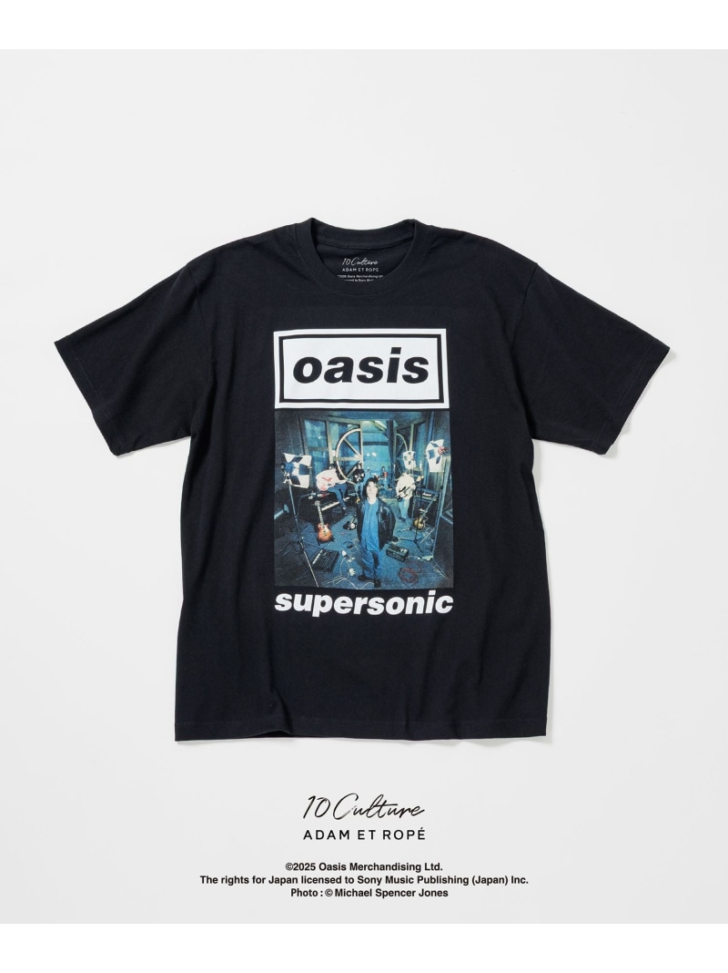 【oasis 10Culture / ADAM ET ROPE\u0027】Artwork design TSH ADAM ET ROPE\u0027 HOMME アダムエロペ トップス カットソー・ティーシャツ 黄色 赤銅色 青碧 米国海軍 緑であること 白いこと 薄墨色 黒いこと【貨物輸送無料】[ Fashion]
