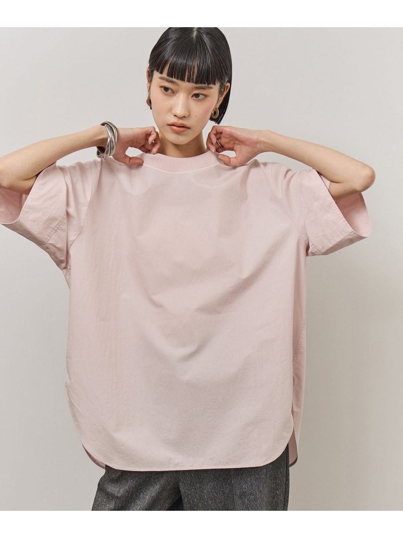 【追加】・【サステナブル】タイプライターTEEブラウス ADAM ET ROPE' FEMME アダムエロペ トップス シャツ・ブラウス ピンク ホワイト ブラック【先行予約】*【送料無料】[ Fashion]｜ADAM ET ROPE&rsquo;