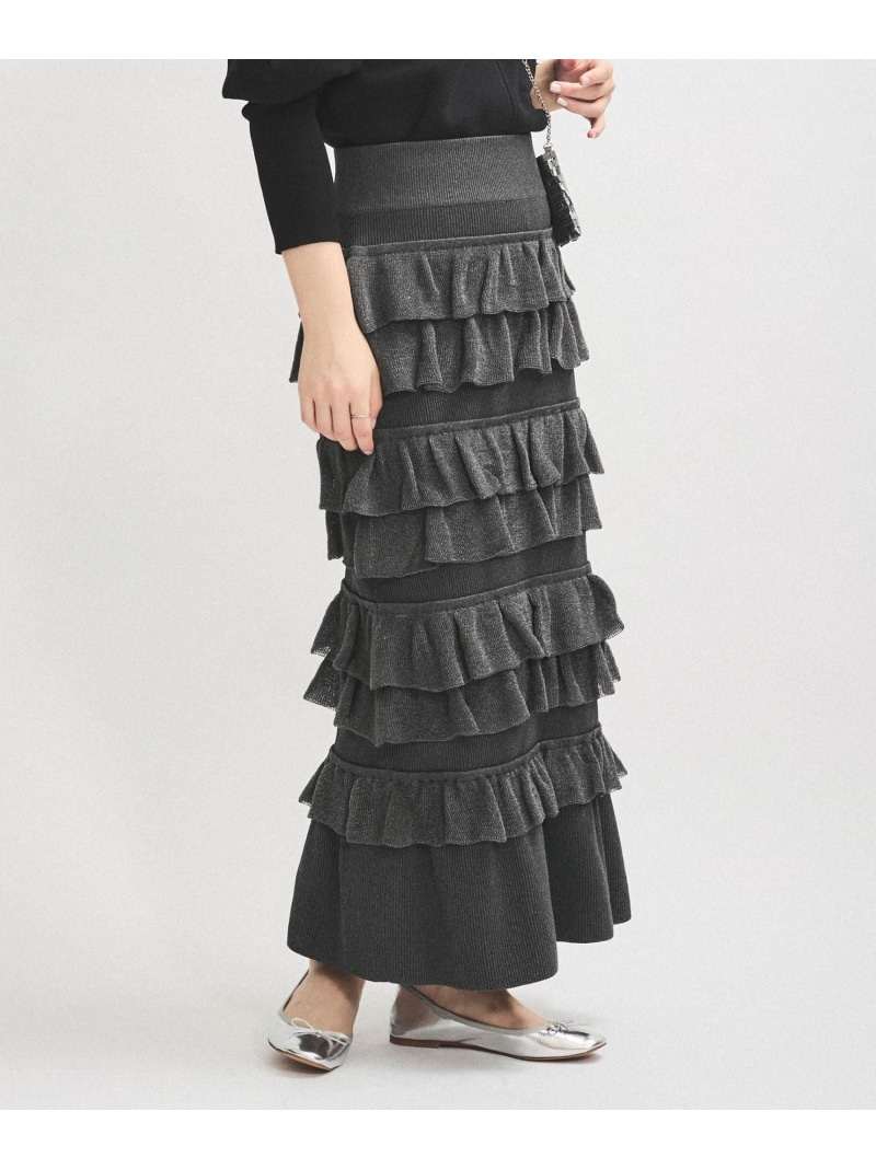 楽天市場】シアーフリルスカート ADAM ET ROPE' FEMME アダムエロペ