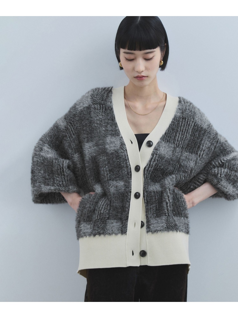 楽天市場】【SALE／40%OFF】ファーニットカーディガン ADAM ET ROPE
