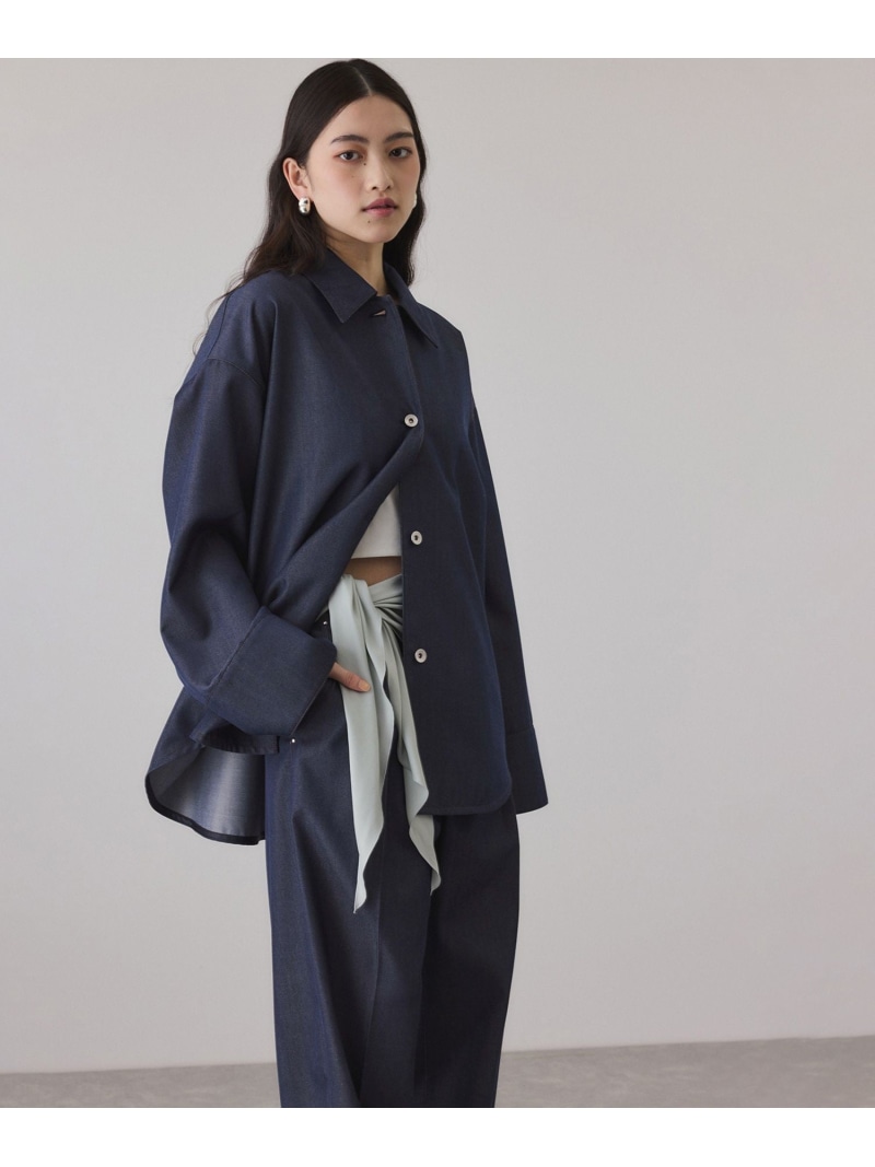 楽天市場】L'ATELIER DENIME D'IENA/リメイクタックデニムブルゾン L