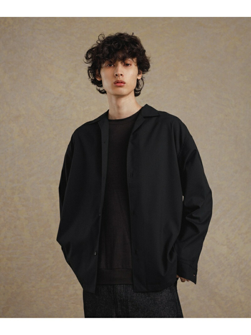 ウール天竺 クルーネック プルオーバー Rope Adam アダムエロペ Homme イージーケア Et