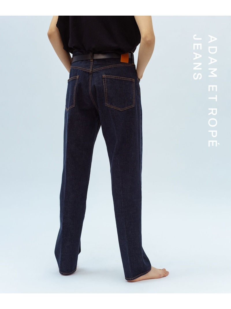 美品　今季SS ADAM ET ROPE' JEANS アダムエロペ　デニム ADAM ET ROPE' ジーンズ デニム デニムパンツ 「サステナブル