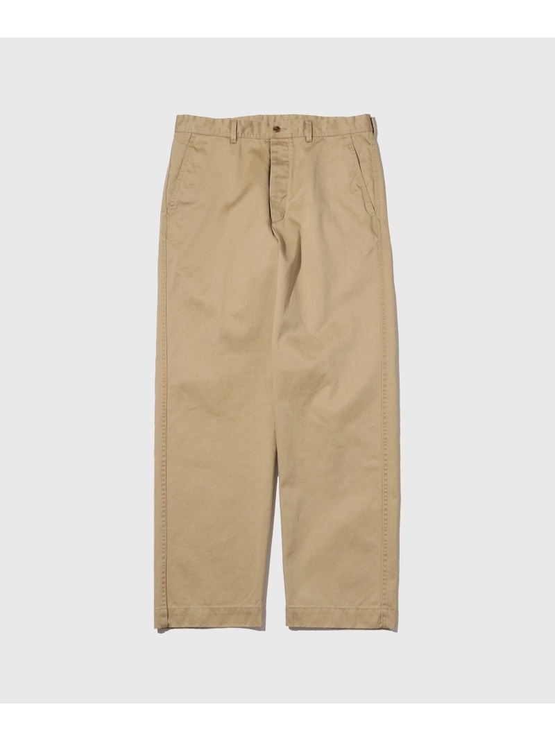 STRAIGHT CHINO WILD LIFE TAILOR Adam et Rope' アダムエロペ パンツ チノパンツ ベージュ ネイビー【送料無料】[ Fashion]