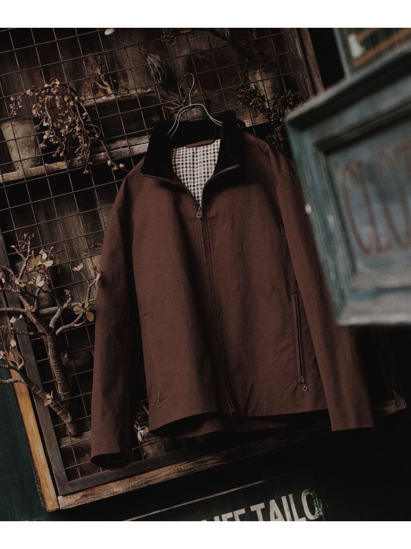 【SALE／40%OFF】COATING PRINT TRACK JACKET WILD LIFE TAILOR Adam et Rope' アダムエロペ ジャケット・アウター その他のジャケット・アウター【RBA_E】【送料無料】[ Fashion]｜ADAM ET ROPE&rsquo;