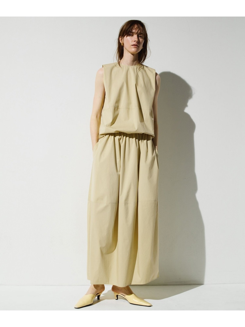 【SALE／30%OFF】【EMOELLE】スリーブレスドレス ADAM ET ROPE' FEMME アダムエロペ ワンピース・ドレス ワンピース ベージュ ブラック【RBA_E】【送料無料】[ Fashion]｜ADAM ET ROPE&rsquo; 20,213円