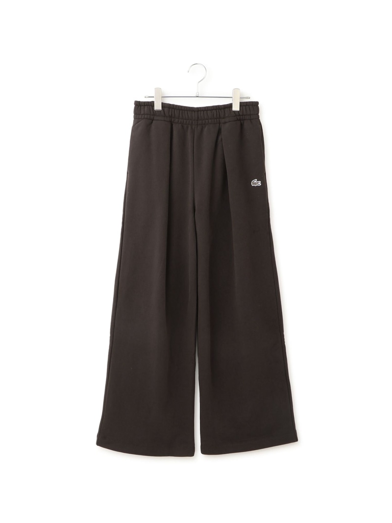 【SALE／40%OFF】【LACOSTE(ラコステ)】ワイドフィットタックスウェットパンツ ADAM ET ROPE' FEMME アダムエロペ パンツ その他のパンツ【RBA_E】【送料無料】[ Fashion]