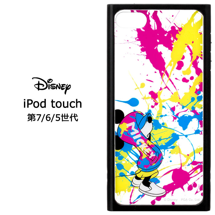 楽天市場 Ipod Touch 第7世代 19 ディズニー ガラス タフ ケース カバー 耐衝撃 スクエア ハイブリッド キャラクター ソフト クリア クリアケース ハード ミッキー ミッキーマウス 第6世代 15 第5世代 16gb 14 第5世代 12 アイポッドタッチ スマホケース S Pg