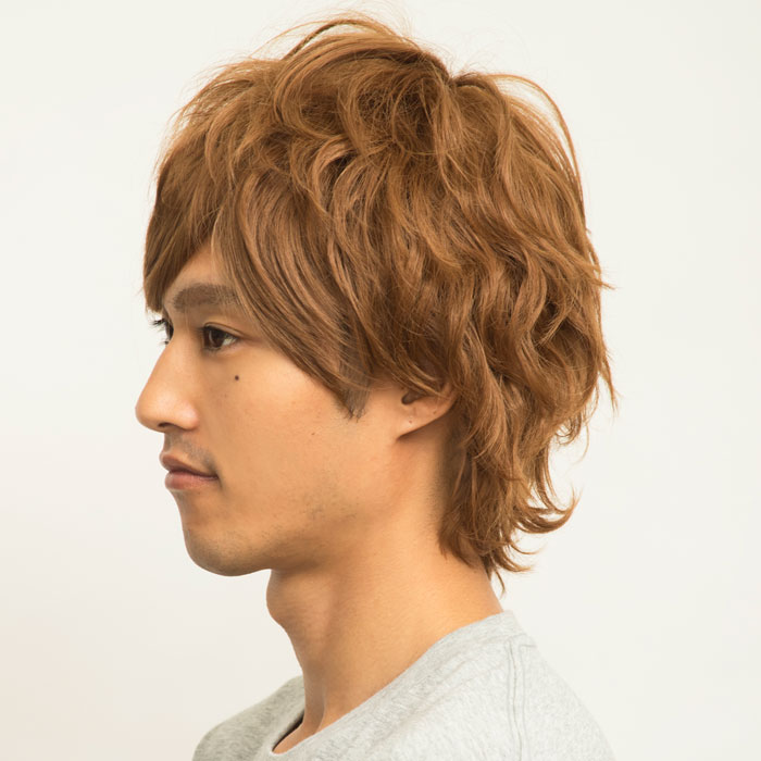 School Festival Year End Party S Cs 6e169 Which Man And Woman Combined Use Good Looking Guy Heat Resistance Wig Air Lee Short Natural Light Brown Hair