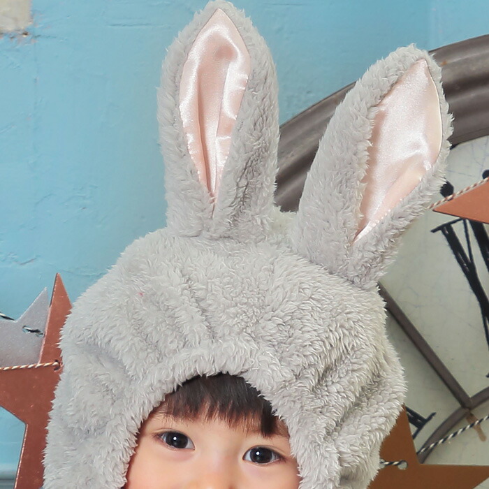 人気上昇中 ベビー マシュマロ ラパン グレー ラビット うさぎ アリス ウサギ もこもこ あったか ロンパース ロンパス 赤ちゃん 着ぐるみ きぐるみ フード 出産祝い きぐるみロンパース 着ぐるみロンパース キッズ 衣装 コスチューム ハロウィン コスプレ 21 仮装 S Cs