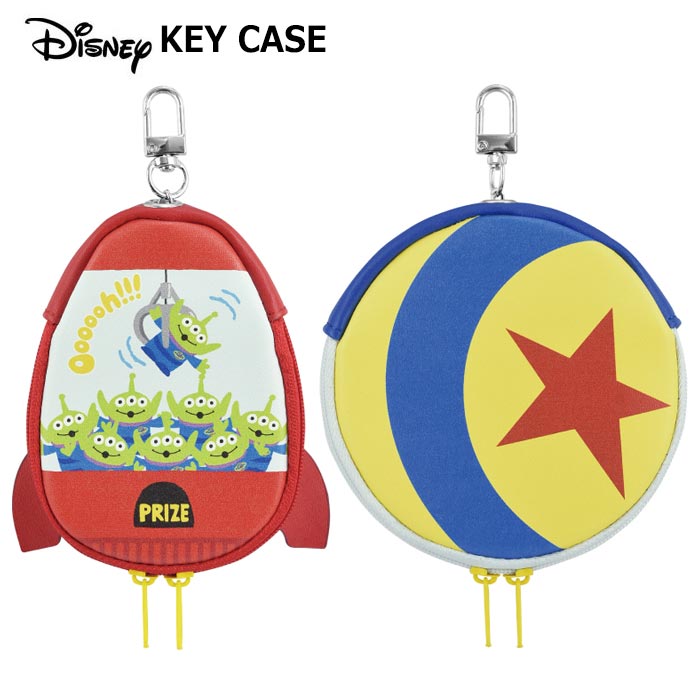 Disney キーケース エコバッグ ポーチ ファスナーチャーム