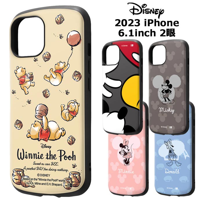 楽天市場】メール便 iPhone15 ディズニー 耐衝撃ケース MiA