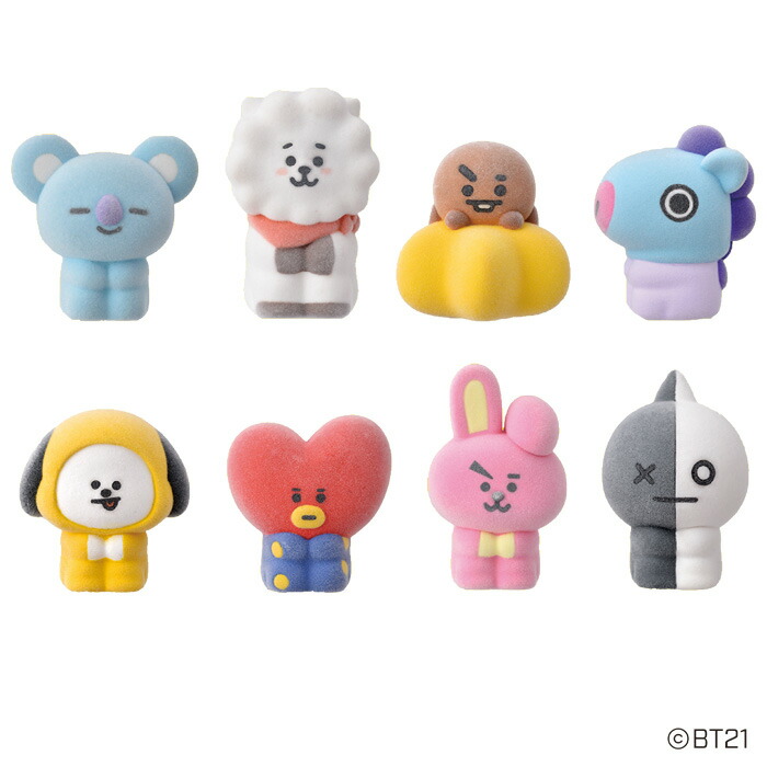 楽天市場】送料無料 エンスカイ BT21 フィギュアパペット 8個入り BOX
