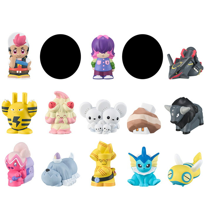 ポケモン　キャラクターグッズセット　玩具　ポケモンゲットコレクションズ ポケモン』ゼクロム、ジガルデ（10％フォルム）など全10種