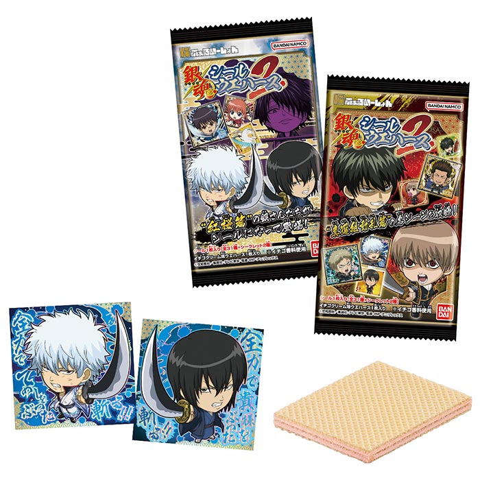 楽天市場】BANDAI Candy にふぉるめーしょん 銀魂シール