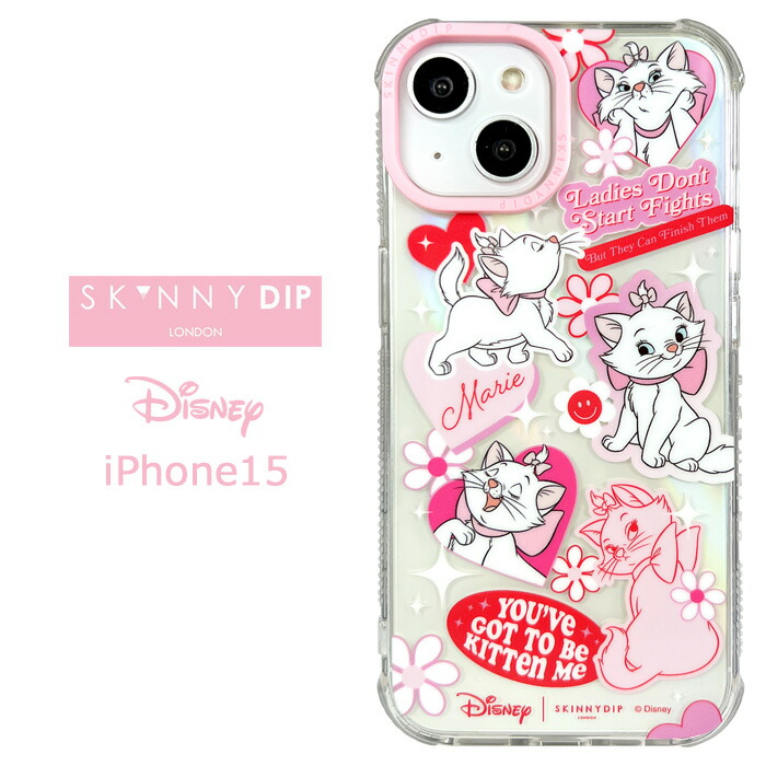 スキニーディップ　マリーキャット iPhone15ケース 楽天市場】iPhone15Pro ディズニー マリー x SKINNYDIP TPU