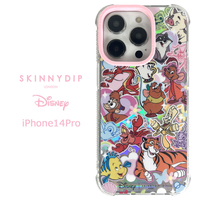 楽天市場】iPhone14Pro ディズニー サイドキッカーズ x SKINNYDIP TPU