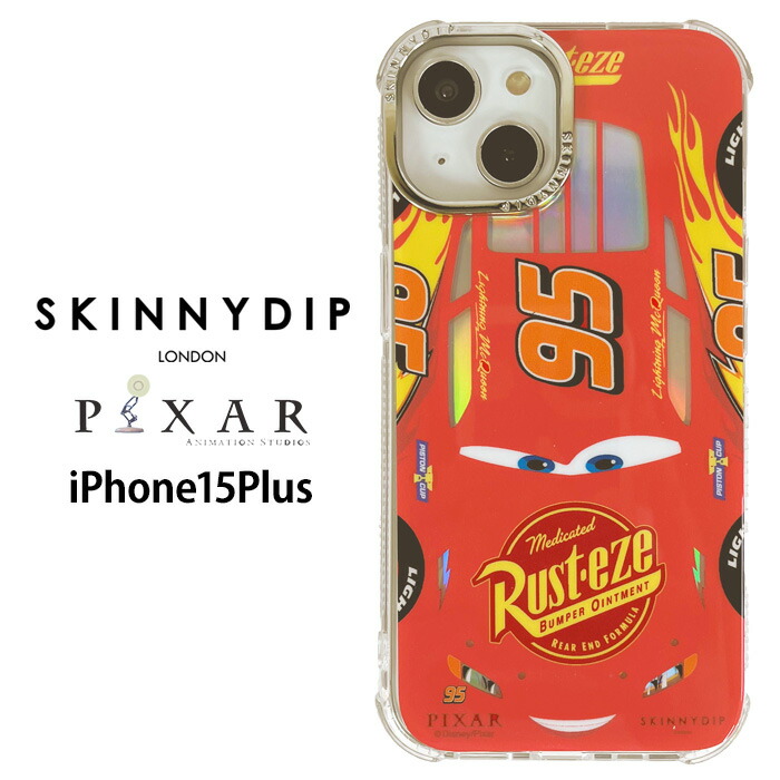 楽天市場】iPhone15Pro ディズニー ピクサー カーズ x SKINNYDIP