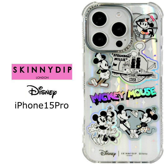 楽天市場】iPhone15Pro ディズニー マリー x SKINNYDIP TPU