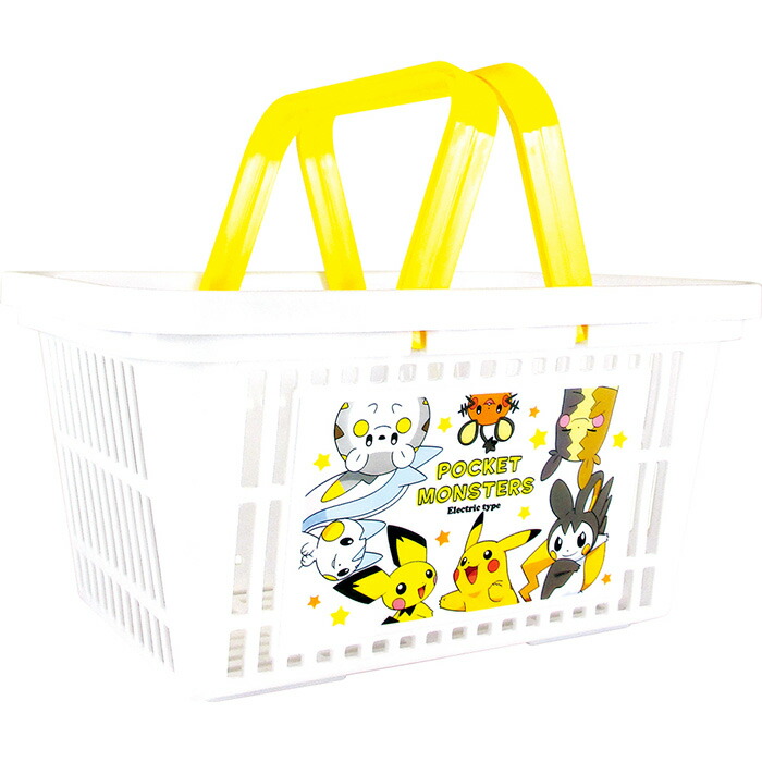 65%OFF!】 ポケットモンスター ミニ キャラ バスケット ピカチュウ イーブイ ゲンガー ポッチャマ ワンパチ プラスチック 籠 かご カゴ  レジカゴ 買い物かご バック バッグ 収納 ボックス ケース おもちゃ箱 小物入れ 車 トランク キャラクター ポケモン グッズ 可愛い tf ...