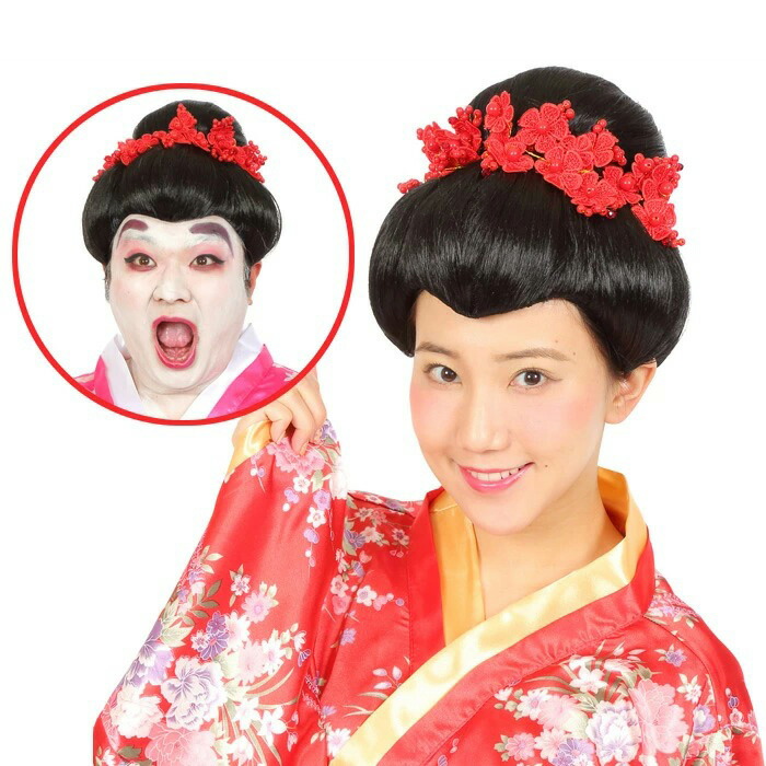 ク*ん様 日本舞踊　日本髪　カツラ かつら 日本舞踊 日本髪 破格‼️の通販 by Y's shop｜ラクマ