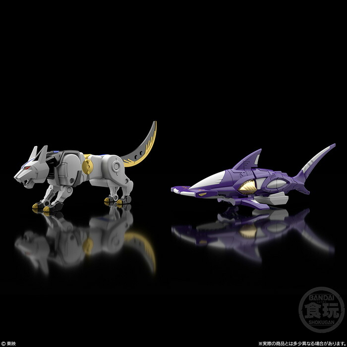 送料無料 Bandai Candy Shokugan ガオハンター ボックス ガオウルフ Modeling Box バンダイ 食玩 3個入り Project 百獣合体 Smp