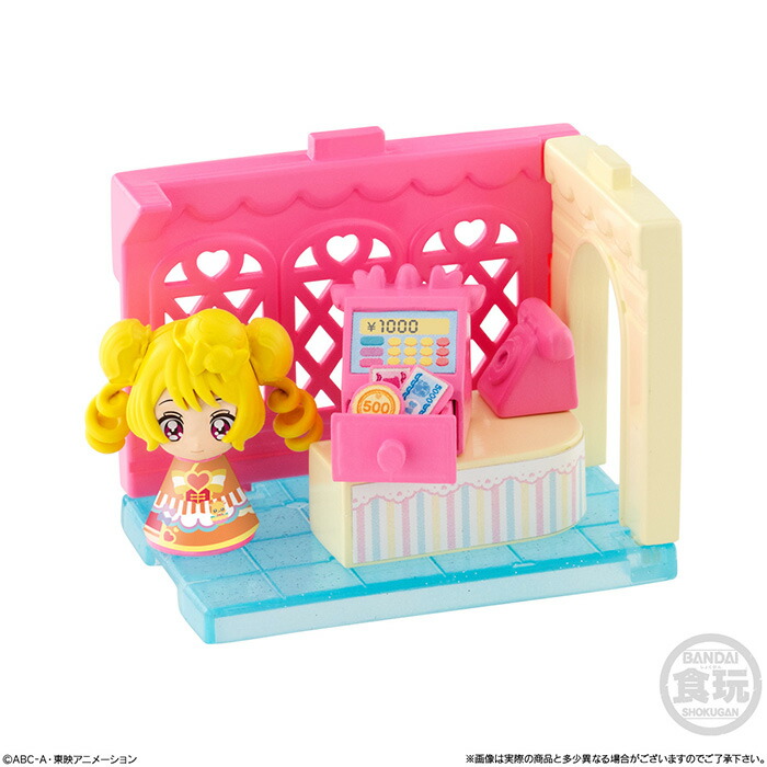 セール BANDAI Candy デリシャスパーティ プリキュア エレベーターのあるおみせやさん 10個入り BOX ボックス バンダイ 食玩 キュアプレシャス キュアスパイシー