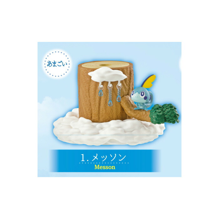 送料無料 Re Ment 第7弾 天気の樹 ポケモンの森7 あつめて 食玩 Box 6個入 ボックス フィギュア ポケットモンスター かさねて リーメント