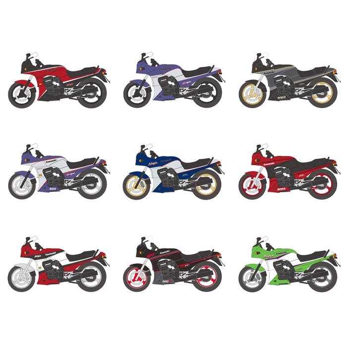 楽天市場】送料無料 F-toys ヴィンテージバイクキット10 第10弾 10個入