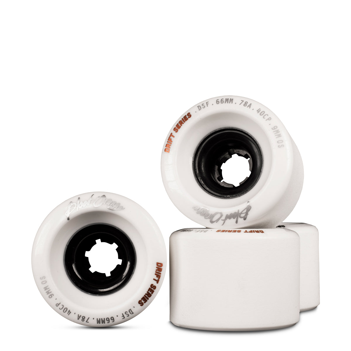 Blood Orange DRIFT series スライドウィール 66mm 78a ブラッドオレンジ ウィール ロンスケ ダウンヒル スケートボード画像